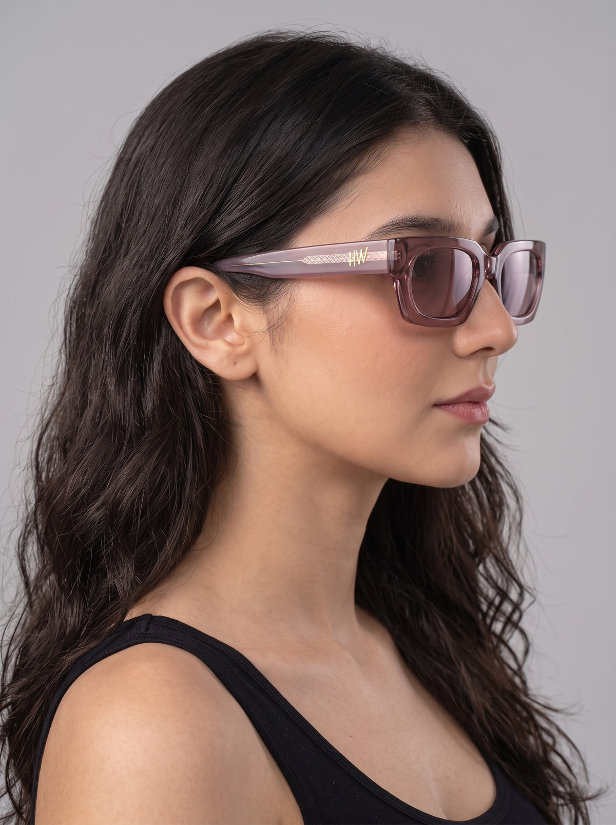 Virelle Wayfarer UV Protected Womens Sunglasses Peach