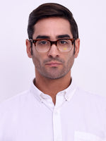 HW brown transy wayfarer optical - Male
