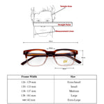HW brown transy wayfarer optical - Male