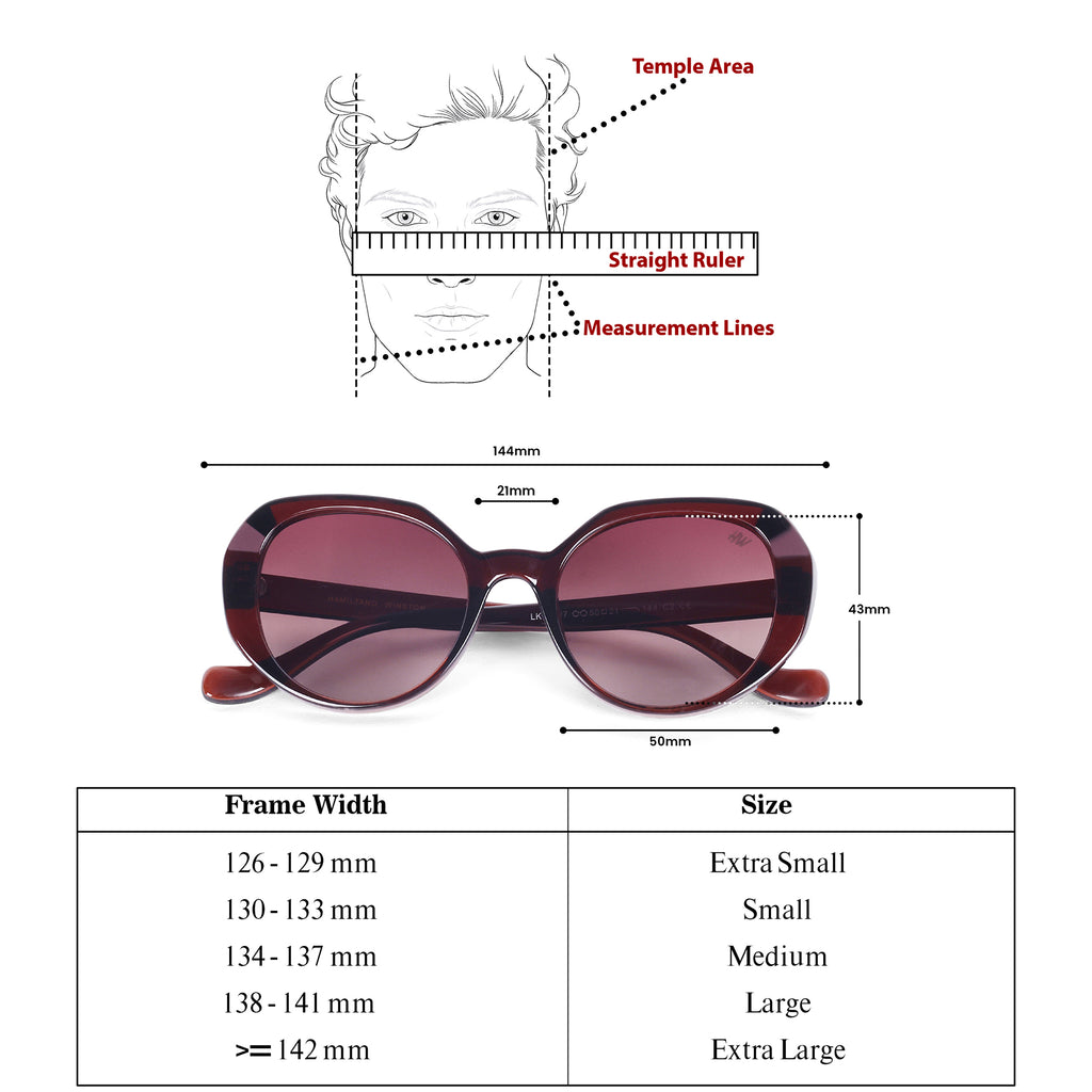 Women UV Protected Cat Eye Sunglasses Brown
