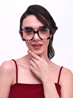 HW oversized womens flowered optical