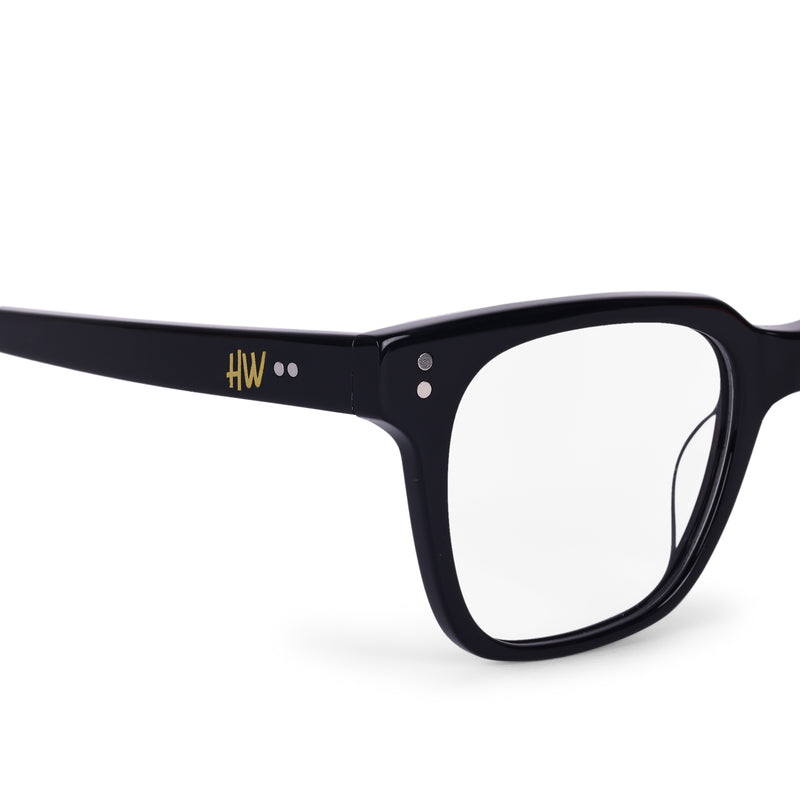HW black unisex wayfarer optical - Male