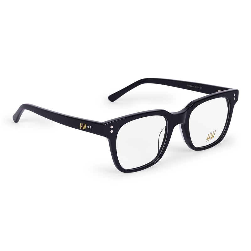 HW black unisex wayfarer optical - Male