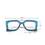 HW green womens oversized optical