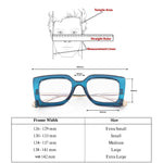 HW green womens oversized optical