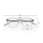 HW transparent round unisex optical - Male