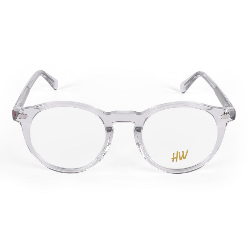 HW transparent round unisex optical - Male