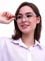 HW transparent round unisex optical - Female
