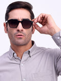 Men Wayfarer UV Protected Sunglasses Black