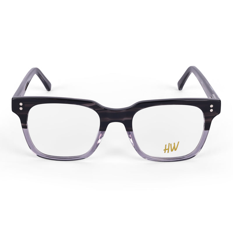 HW black grey unisex wayfarer optical - Male