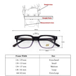 HW black grey unisex wayfarer optical - Male
