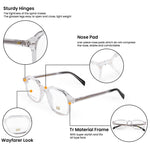 HW hexagon transparent optical - Male