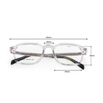 HW hexagon transparent optical - Male
