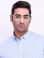 HW hexagon transparent optical - Male