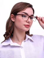 HW basic leopard wayfarer unisex optical - Female