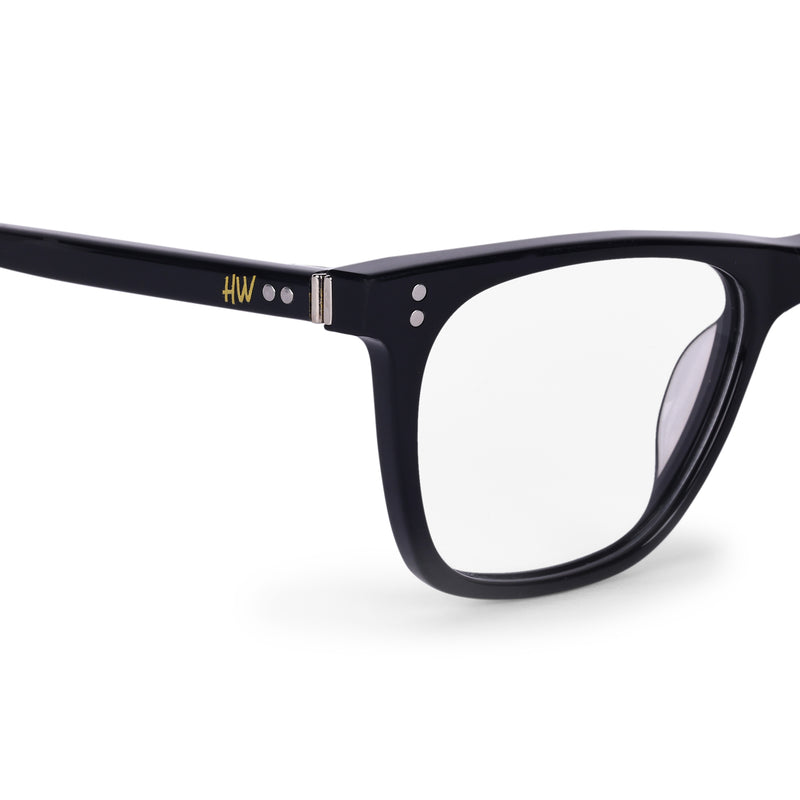 HW black wayfarer unisex optical - Female
