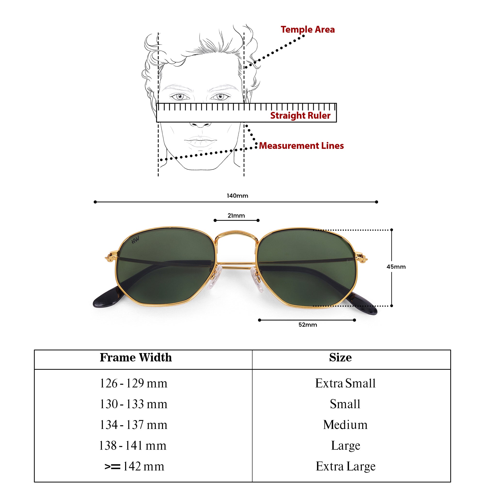 Men Hexagon UV Protected Sunglasses Green