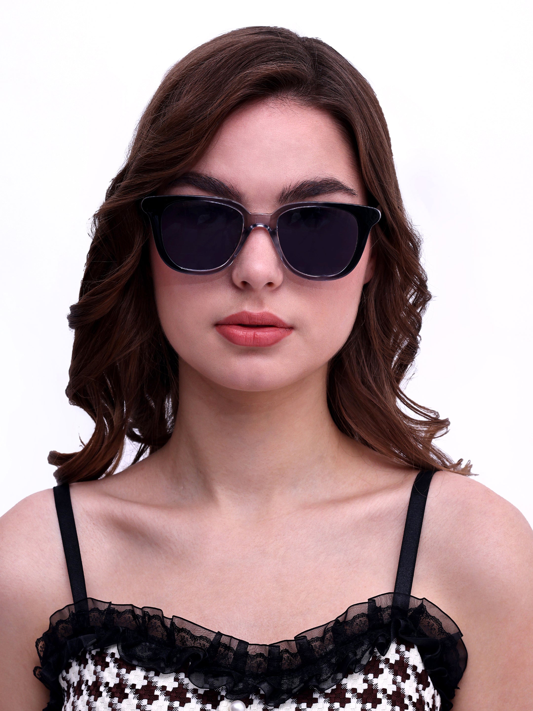 Women UV Protected Wayfarer Sunglasses Black