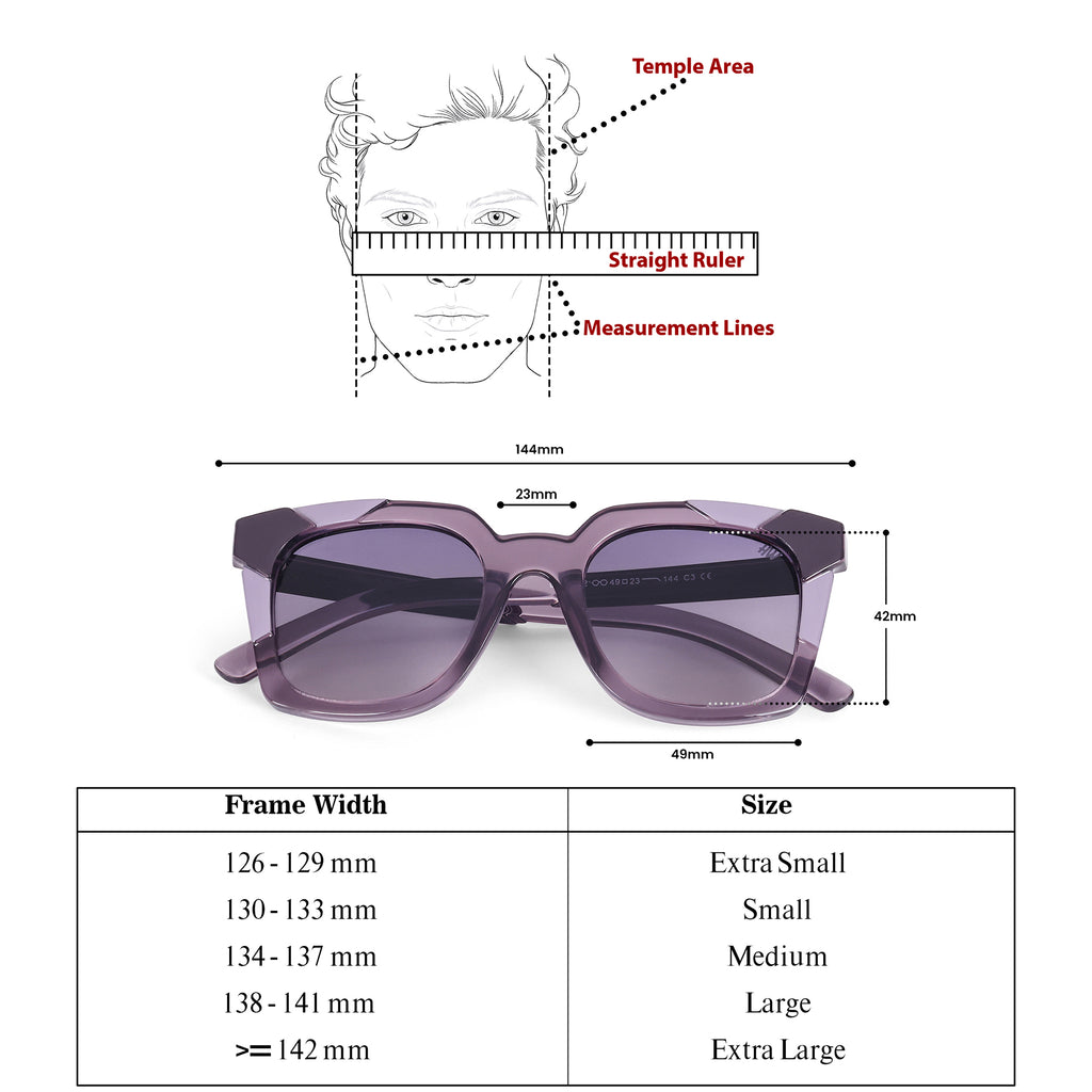Wayfarer UV Protected Women Sunglasses Grey