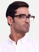HW brown transy wayfarer optical - Male