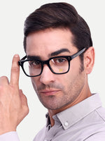 HW black unisex wayfarer optical - Male