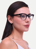HW black grey unisex wayfarer optical - Female
