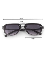 Metal wayfarer mens sunglasses