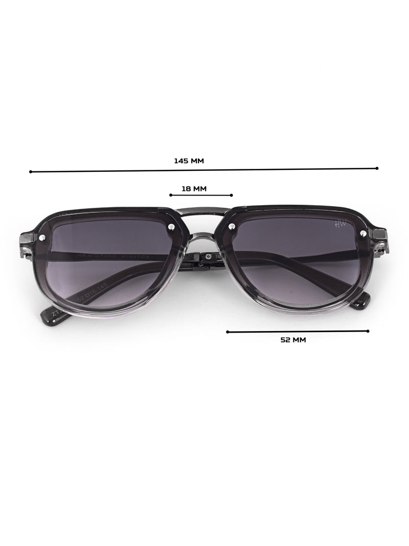 Metal wayfarer mens sunglasses