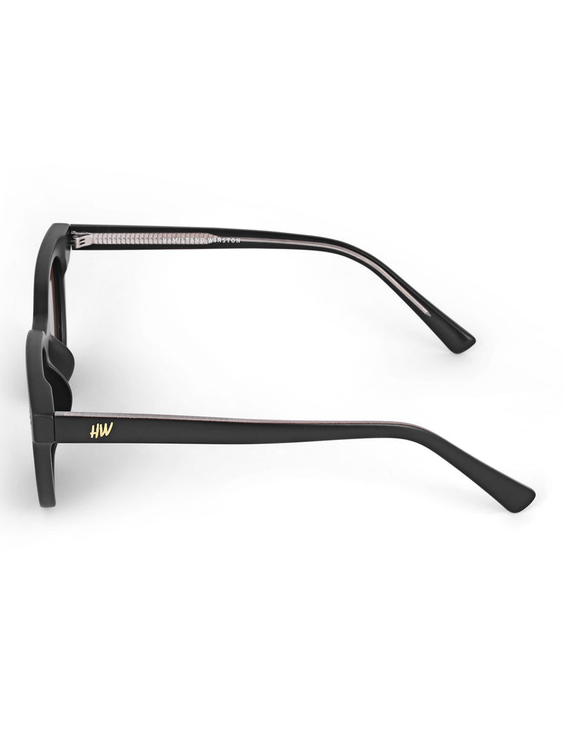 Black brown mens pento sunglasses