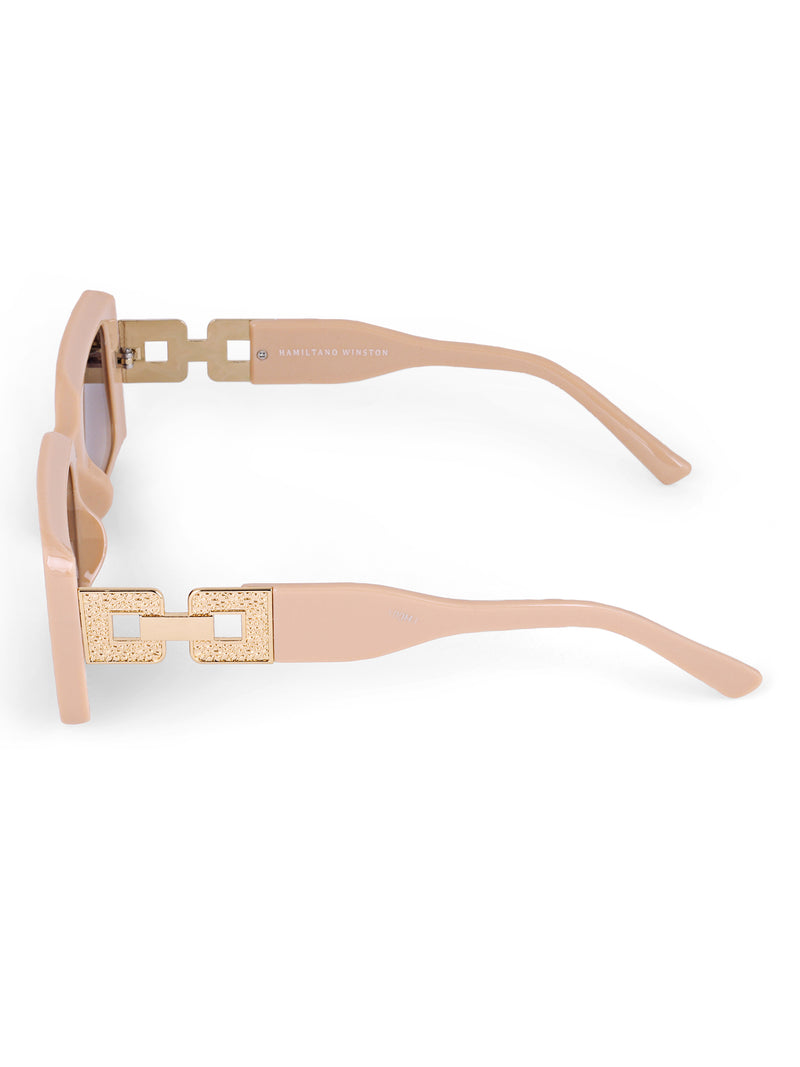 Womens peach wayfarer sunglasses