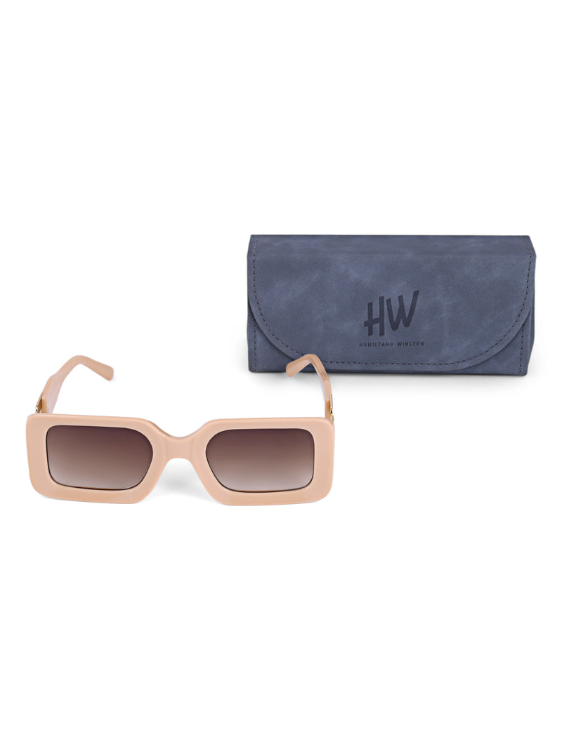 Womens peach wayfarer sunglasses