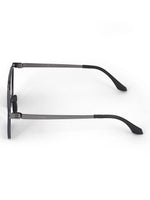 Matt blue wayfarer mens sunglasses