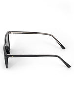 Black wayfarer mens sunglasses