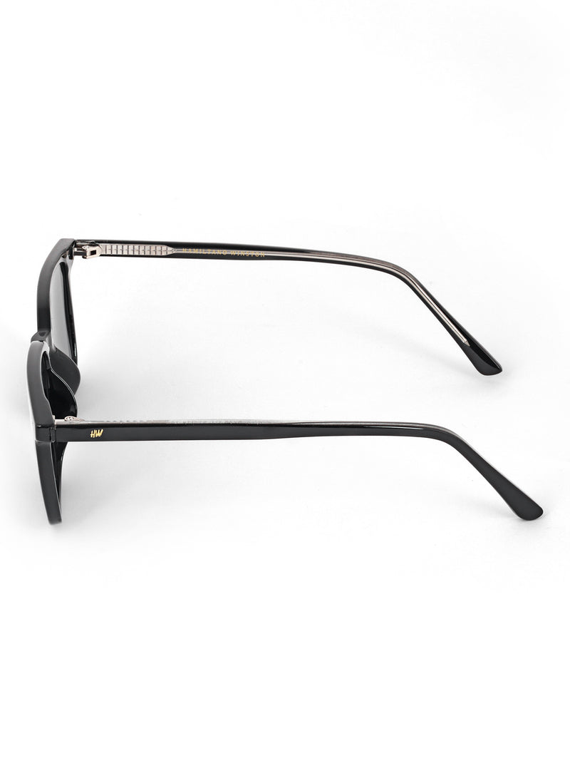 Black wayfarer mens sunglasses