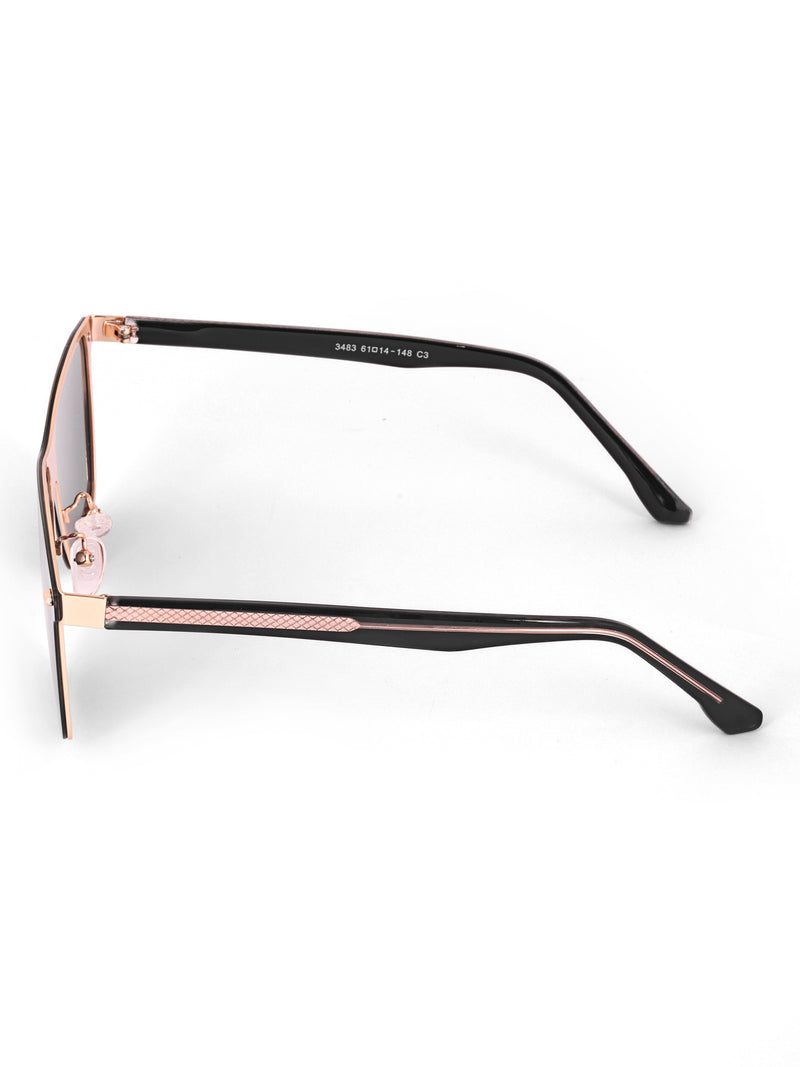 Black wayfarer mens sunglasses