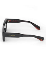 Black wayfarer mens sunglasses