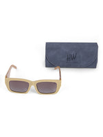 Yellow funky sunglasses