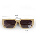 Yellow funky sunglasses