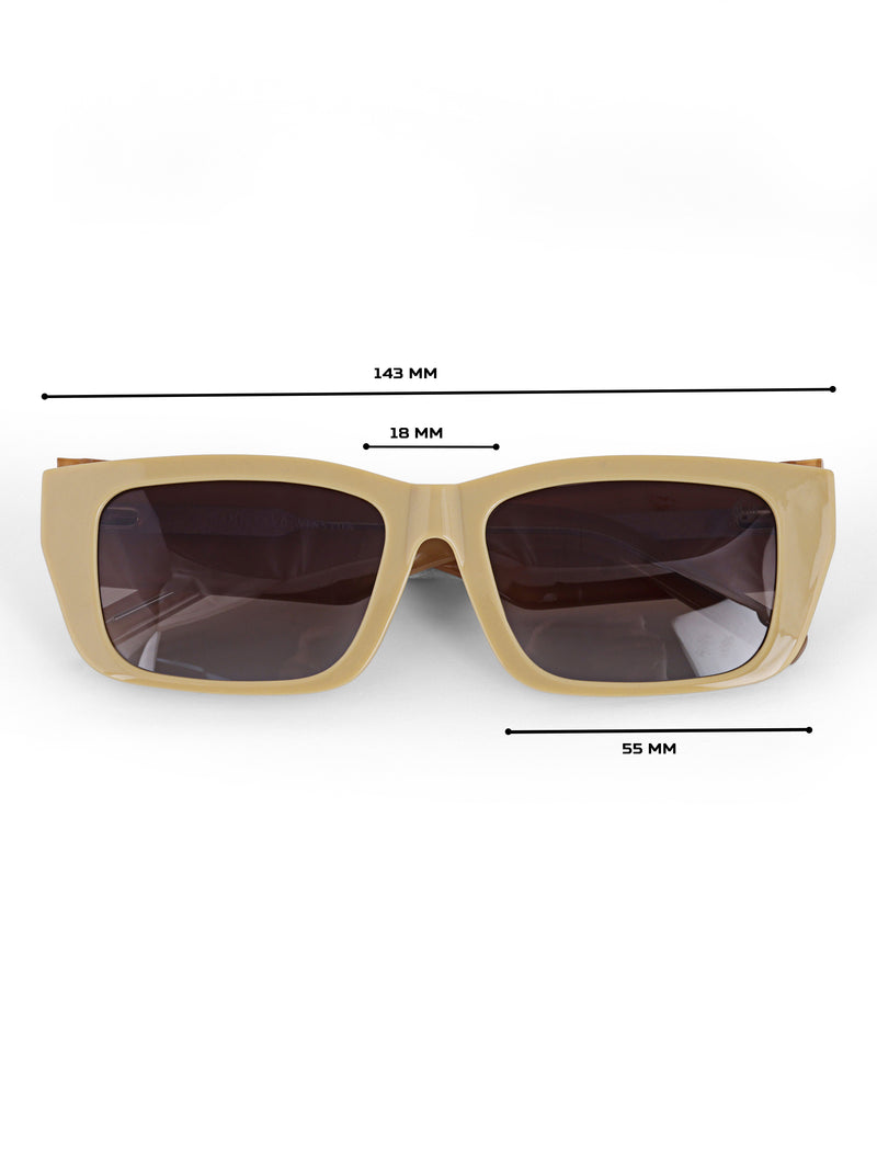 Yellow funky sunglasses