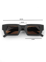 Matt brown mens wayfarer sunglsses