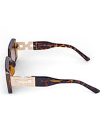Leopard wafarer sunlasses