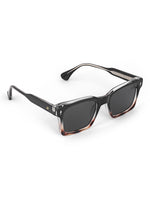 Black leopard wayfarer mens sunglasses