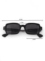 Black wayfarer mens sunglasses