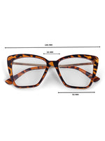 Cateye leopard optical frame