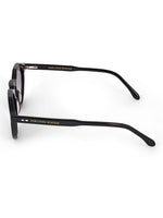Black round mens sunglasses