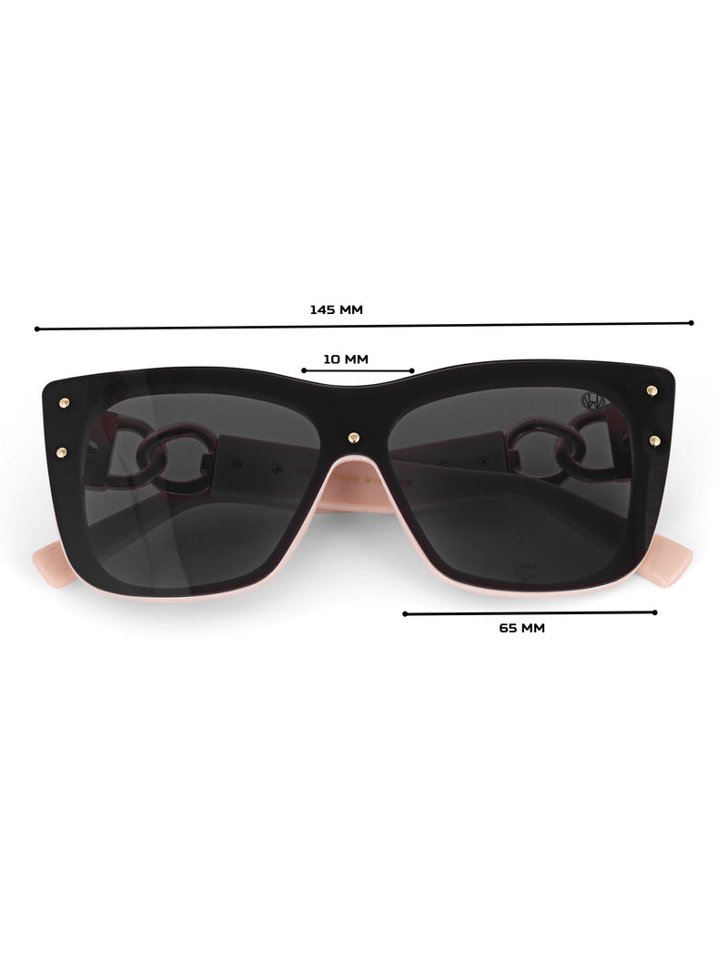 Pink cateye womens sunglasses