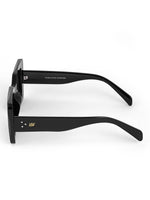 Black womens square sunglasses