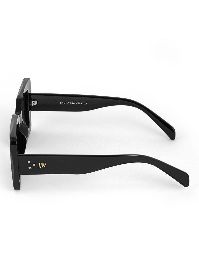 Black womens square sunglasses
