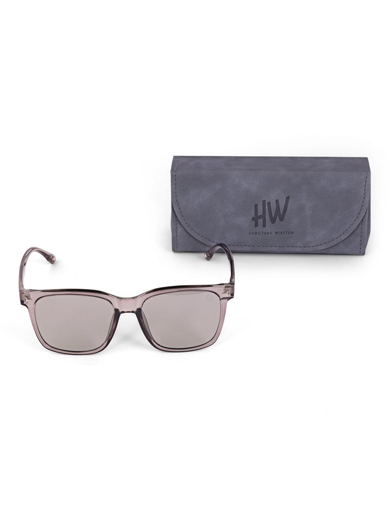 Grey wayfarer mens sunglasses