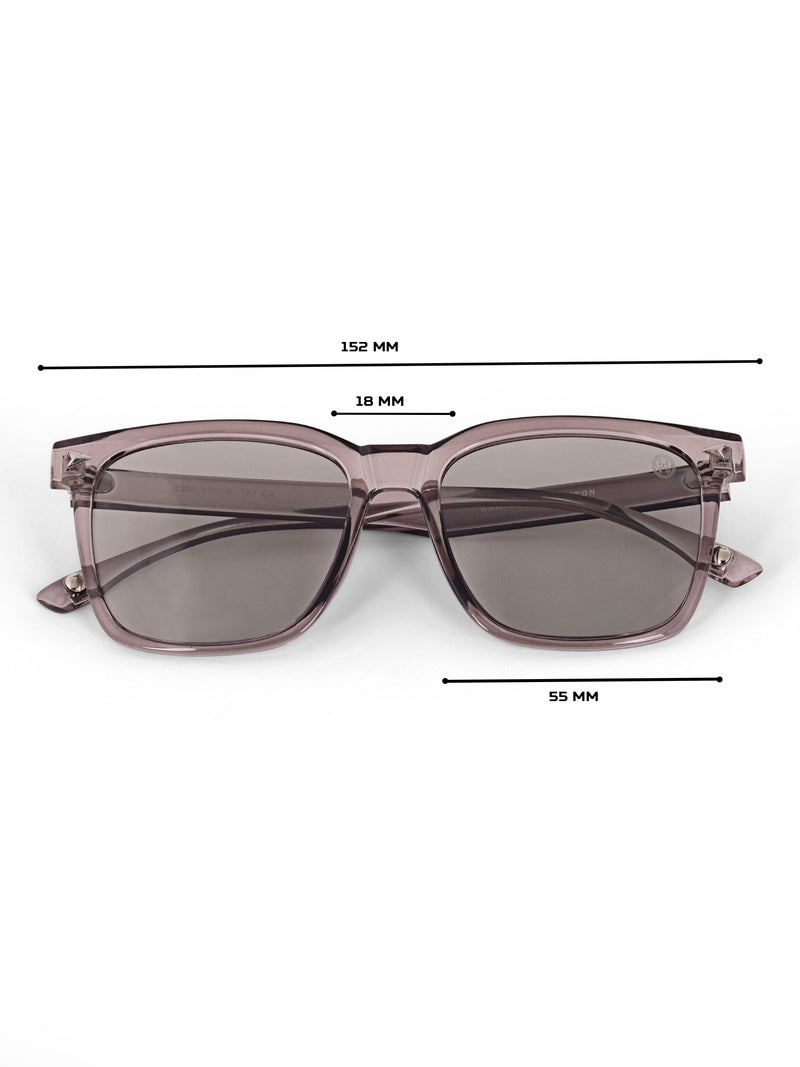 Grey wayfarer mens sunglasses